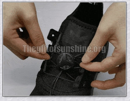 Rotating Automatic Shoe Buckle - a durable and convenient accessory for various shoe types, from sports to casual