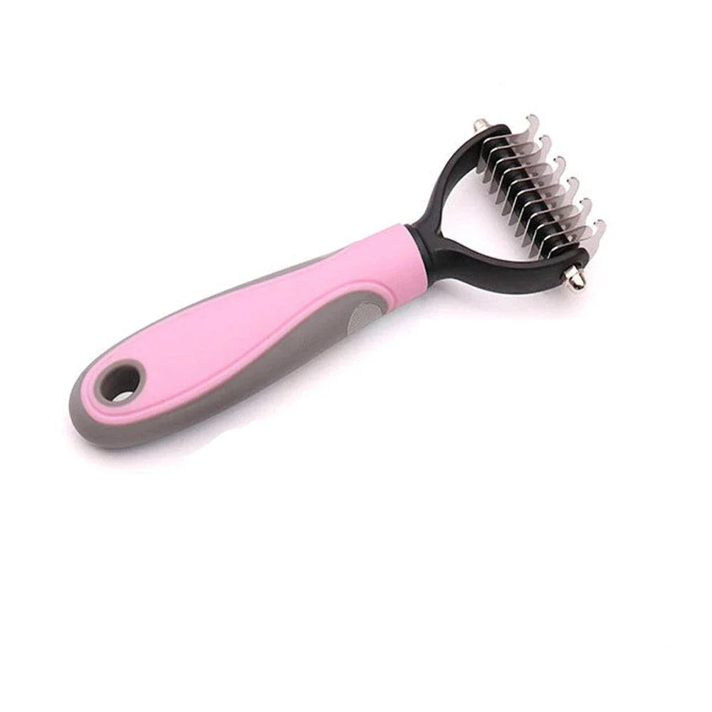Detangling Hair Comb for Dogs - Premium Grooming Tool for Tangle-Free Coats