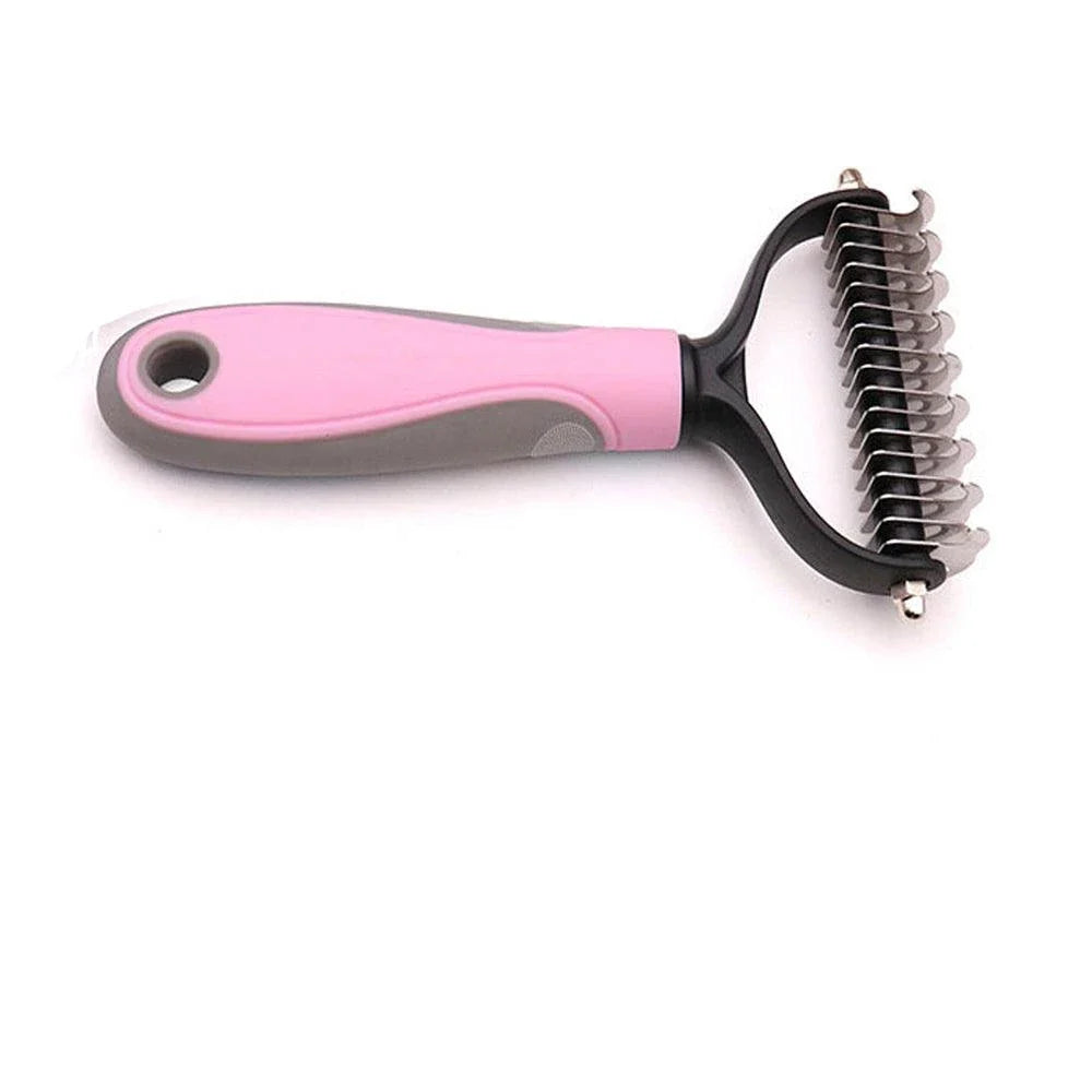 Detangling Hair Comb for Dogs - Premium Grooming Tool for Tangle-Free Coats