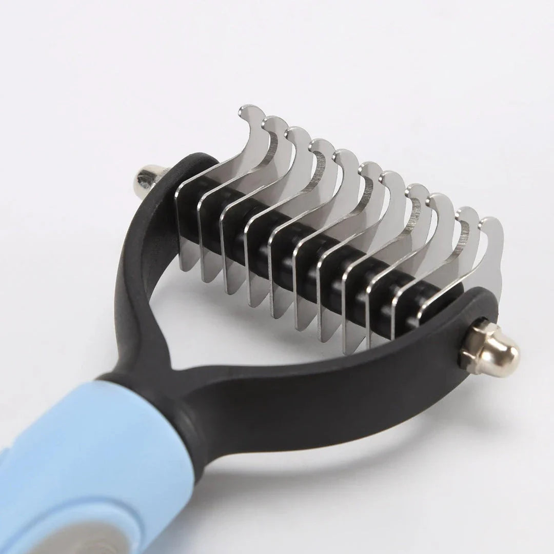 Detangling Hair Comb for Dogs - Premium Grooming Tool for Tangle-Free Coats