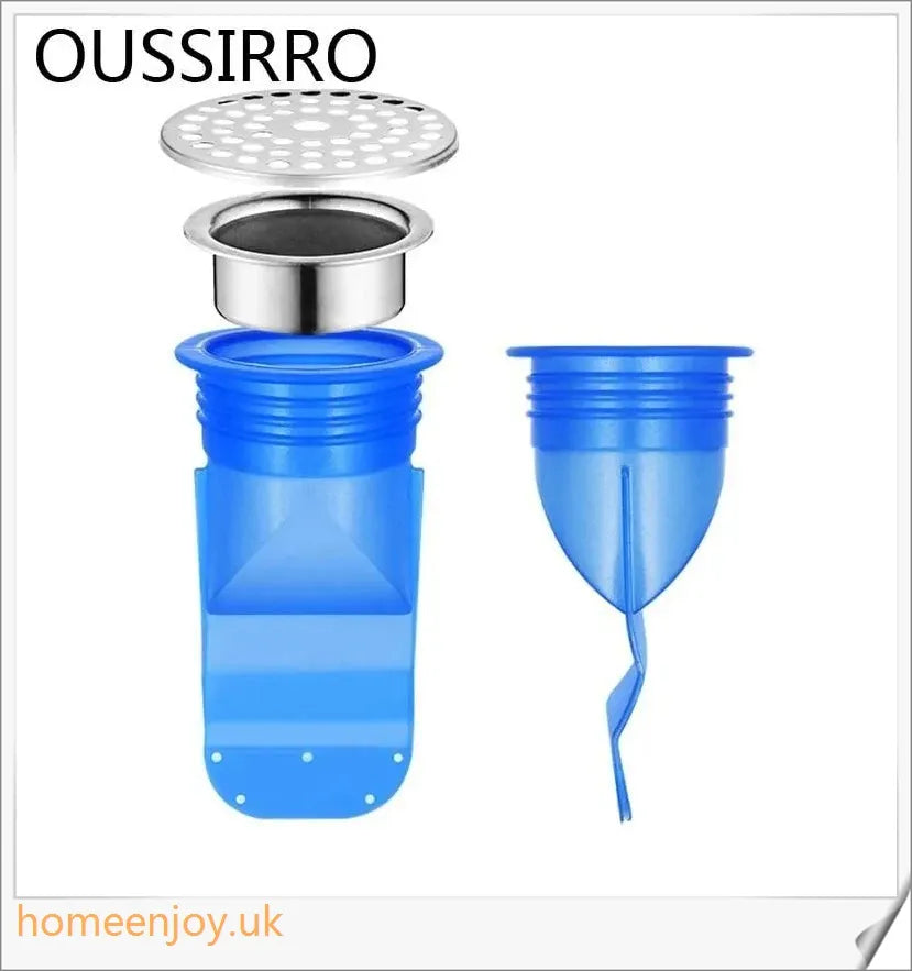 Premium drain backflow preventer to eliminate bathroom odours and prevent sewer gas in the UK