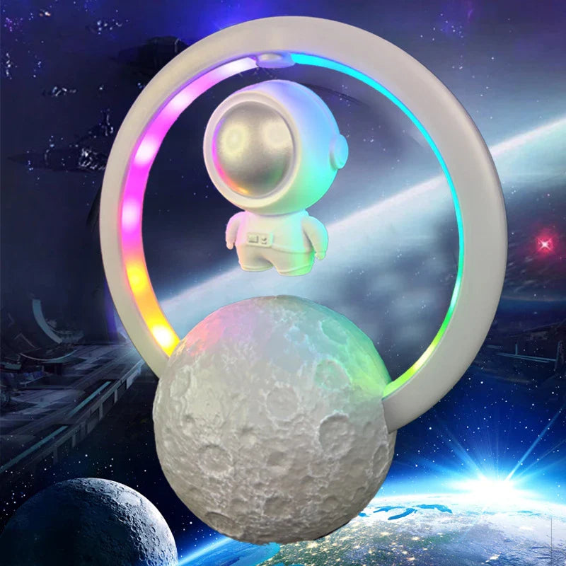 Fashionable Levitation Astronaut Bluetooth Speaker with mesmerizing floating display and premium audio performance