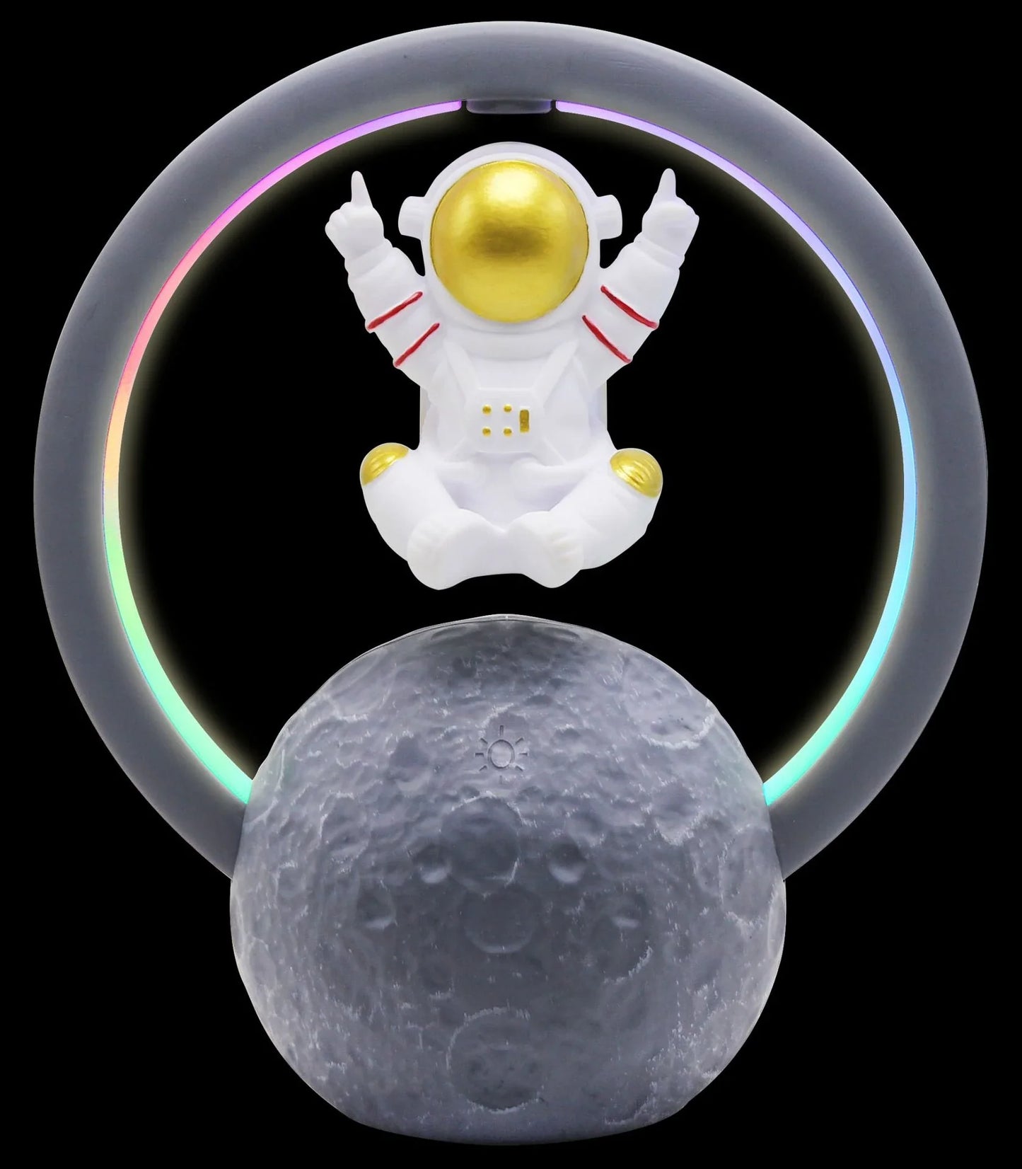 Fashionable Levitation Astronaut Bluetooth Speaker with mesmerizing floating display and premium audio performance