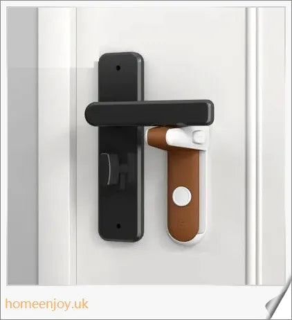 Premium children's door opening artifact that deters cats, pets, and children from accessing restricted areas in the home