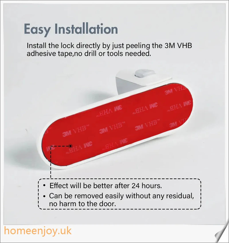 Homeenjoy_UK Children's Door Opening Artifact: Anti-Cat, Anti-Pet Room Door Lock