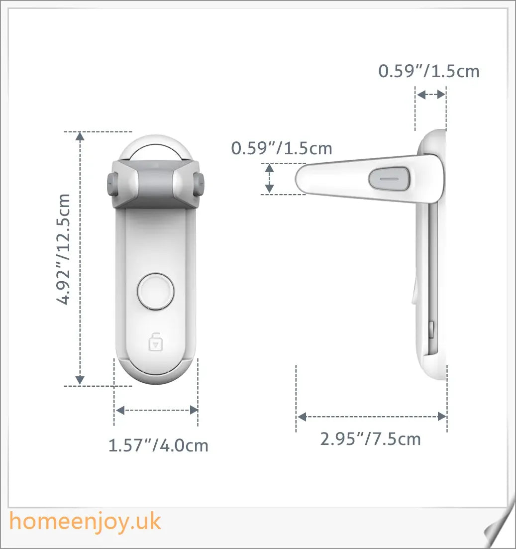 Premium children's door opening artifact that deters cats, pets, and children from accessing restricted areas in the home
