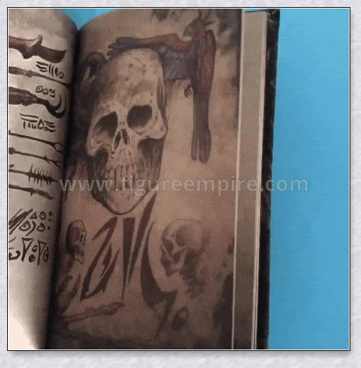 New Necronomicon Dark Magic Prop Demon Evil Dead Summon Book for Living Room Decor in the UK