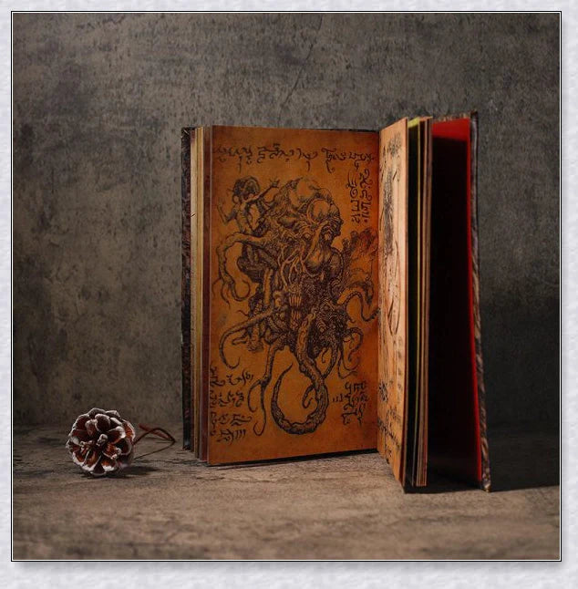 New Necronomicon Dark Magic Prop Demon Evil Dead Summon Book for Living Room Decor in the UK