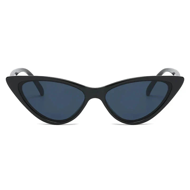 Chic Vintage Cat Eye Sunglasses for Women with UV400 Gradient Lenses in Leopard Brown Shade