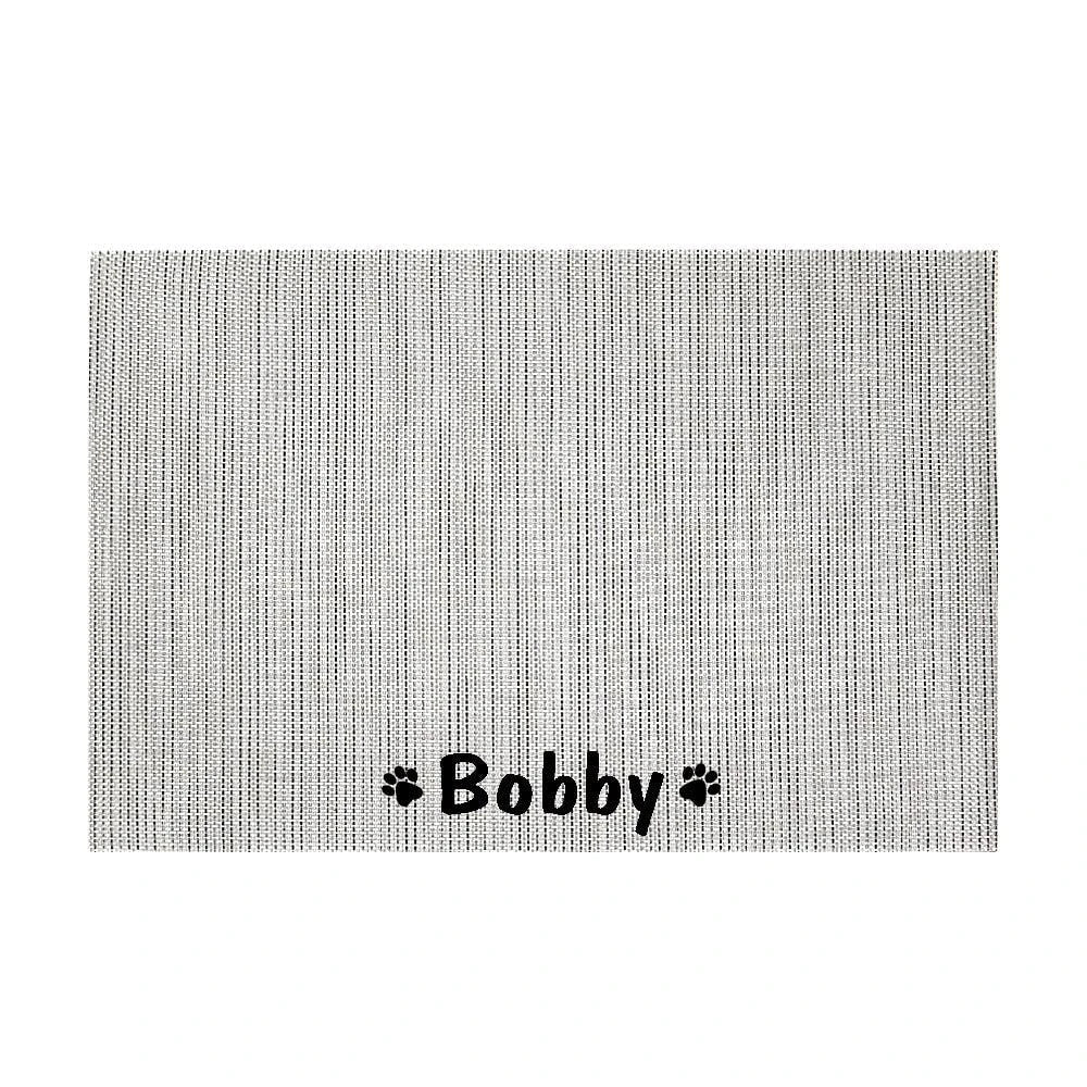 Personalised waterproof mat for dogs, made with premium materials for superior comfort and protection