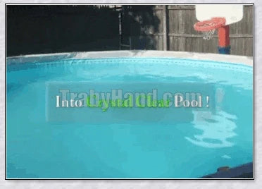 Trabyhand's Magic Pool Cleaning Tablet - Effortlessly maintain a crystal clear pool with this premium all-in-one cleaning solution.