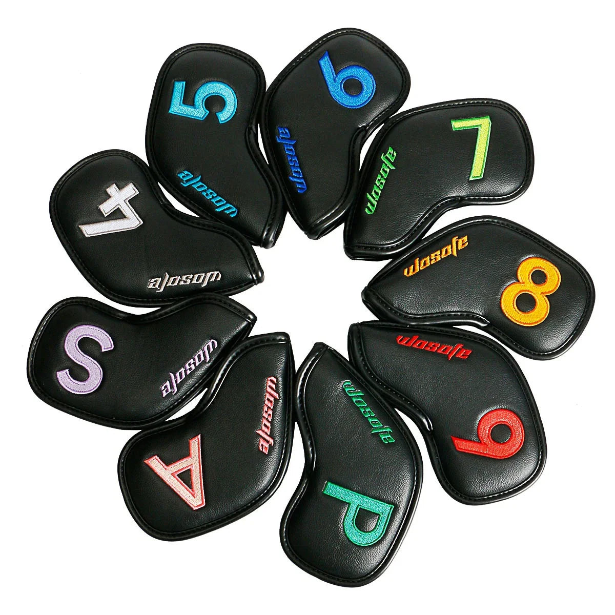 Minimalist and Creative Printed Golf Iron Cover - Stylish and Protective Accessory for Golfers