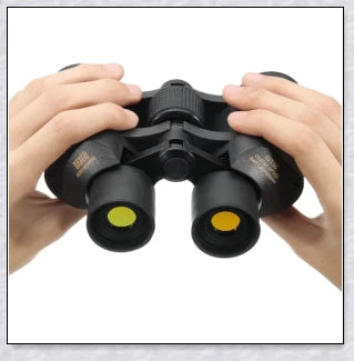 Military Grade Night Vision Binoculars Goggles with 60x magnification, anti-fog, and waterproof features for outdoor adventures