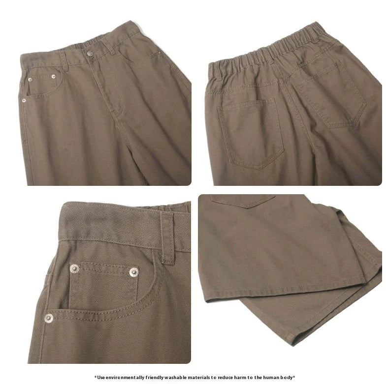 Niche Couple All-Match Simple Leisure Shorts in a range of classic colours, made with premium cotton for superior comfort and style.