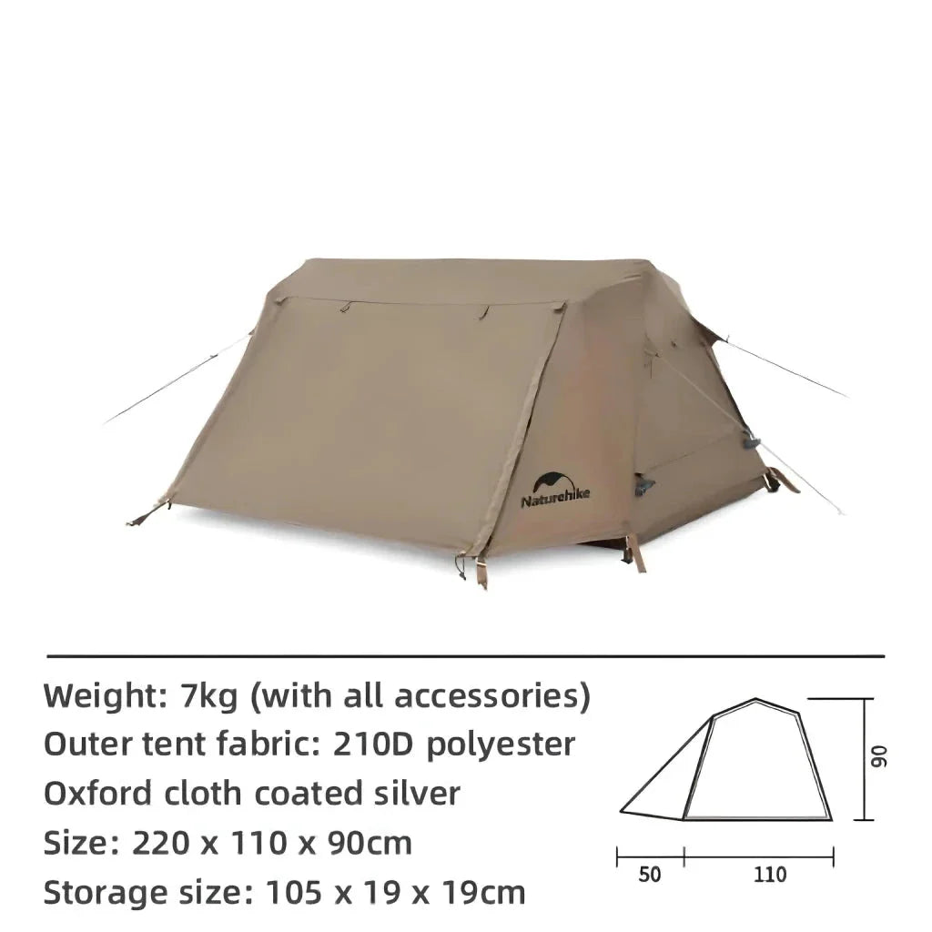 Outdoor A-Type Automatic Tent with quick setup and durable weatherproof design