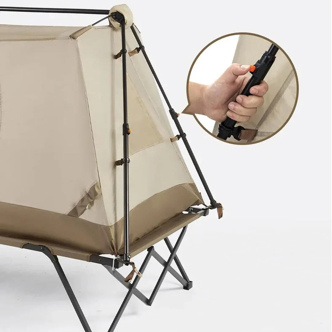 Outdoor A-Type Automatic Tent with quick setup and durable weatherproof design