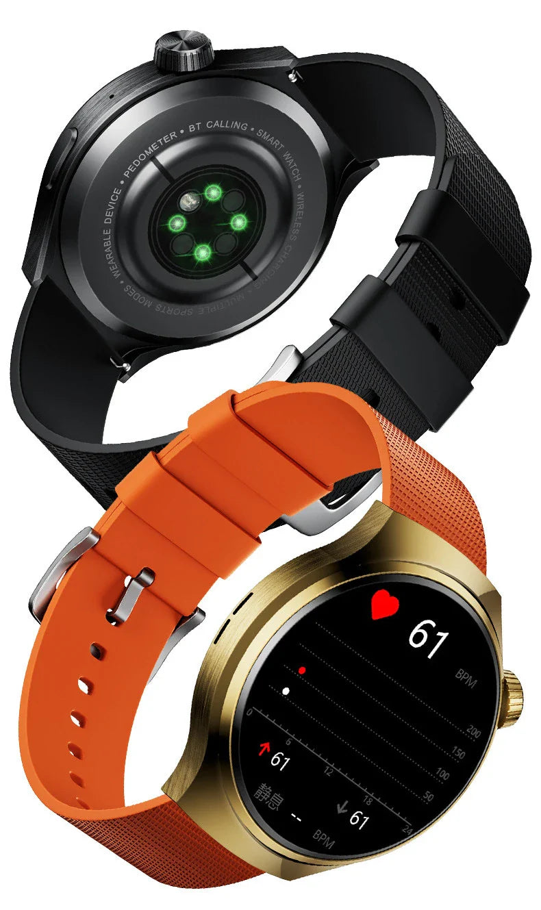 Bluetooth Smart Call Watch with Heart Rate, Blood Pressure and Blood Oxygen Monitoring