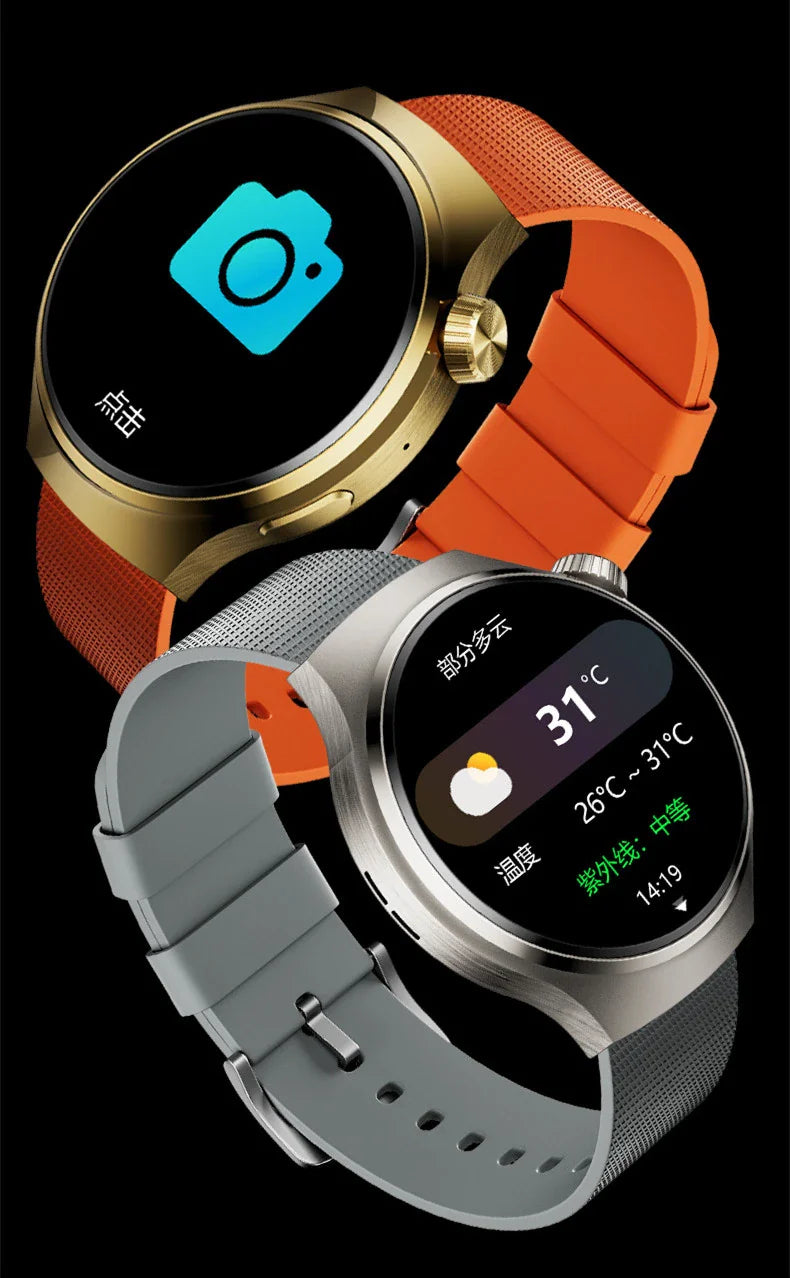 Bluetooth Smart Call Watch with Heart Rate, Blood Pressure and Blood Oxygen Monitoring