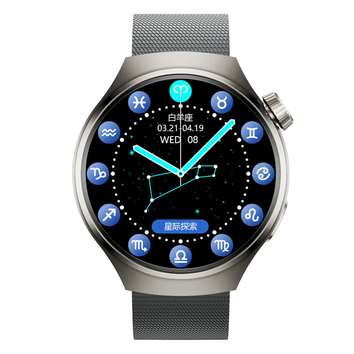 Bluetooth Smart Call Watch with Heart Rate, Blood Pressure and Blood Oxygen Monitoring