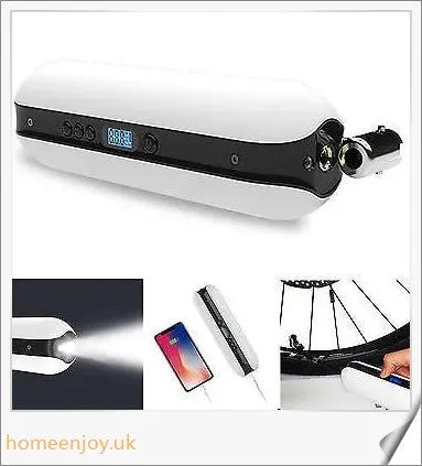 Powerful and Convenient Electric Inflator Pump for Bikes, Cars, and Other Vehicles