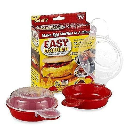 Easy Eggwich Egg Hamburg Pancake Omelet Maker for Quick and Convenient Egg-Based Cooking