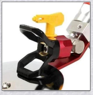 Tungsten steel universal paint sprayer guide tool for professional-looking results on indoor and outdoor projects