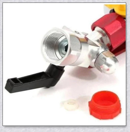 Tungsten steel universal paint sprayer guide tool for professional-looking results on indoor and outdoor projects