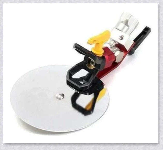 Tungsten steel universal paint sprayer guide tool for professional-looking results on indoor and outdoor projects