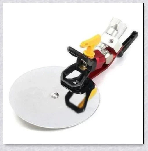 Tungsten steel universal paint sprayer guide tool for professional-looking results on indoor and outdoor projects