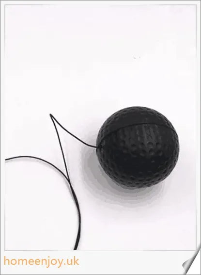 A high-quality boxing reflex speed punch ball with a sturdy steel frame and synthetic leather construction, designed for a challenging and addictive full-body workout.
