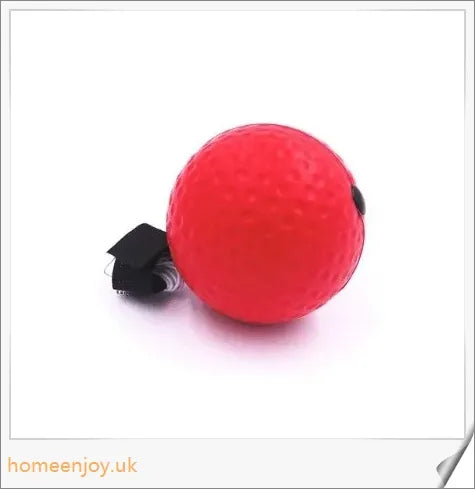 A high-quality boxing reflex speed punch ball with a sturdy steel frame and synthetic leather construction, designed for a challenging and addictive full-body workout.