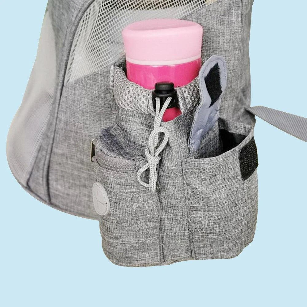 Premium breathable cat carrier backpack with spacious interior, adjustable straps, and durable construction for comfortable pet transport.