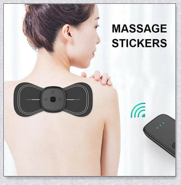 Lymphatic Drainage Massage Pad - Electric Neck Massager for deep tissue relief and improved circulation