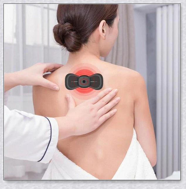 Lymphatic Drainage Massage Pad - Electric Neck Massager for deep tissue relief and improved circulation