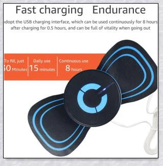 Lymphatic Drainage Massage Pad - Electric Neck Massager for deep tissue relief and improved circulation