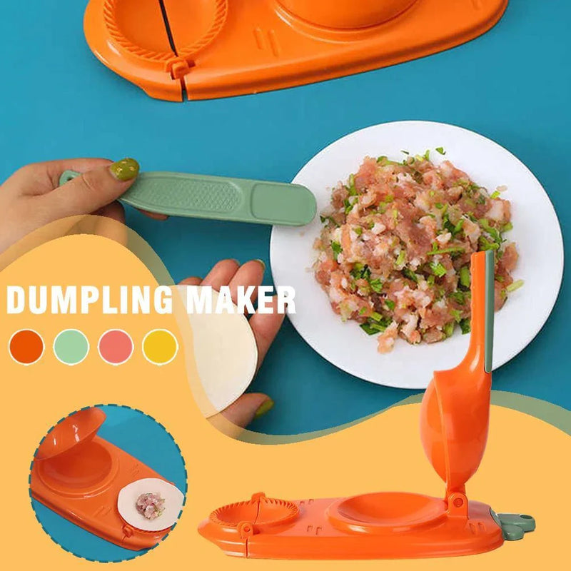 Ergonomic Dumpling Press - The Ultimate Kitchen Companion for Homemade Dumplings