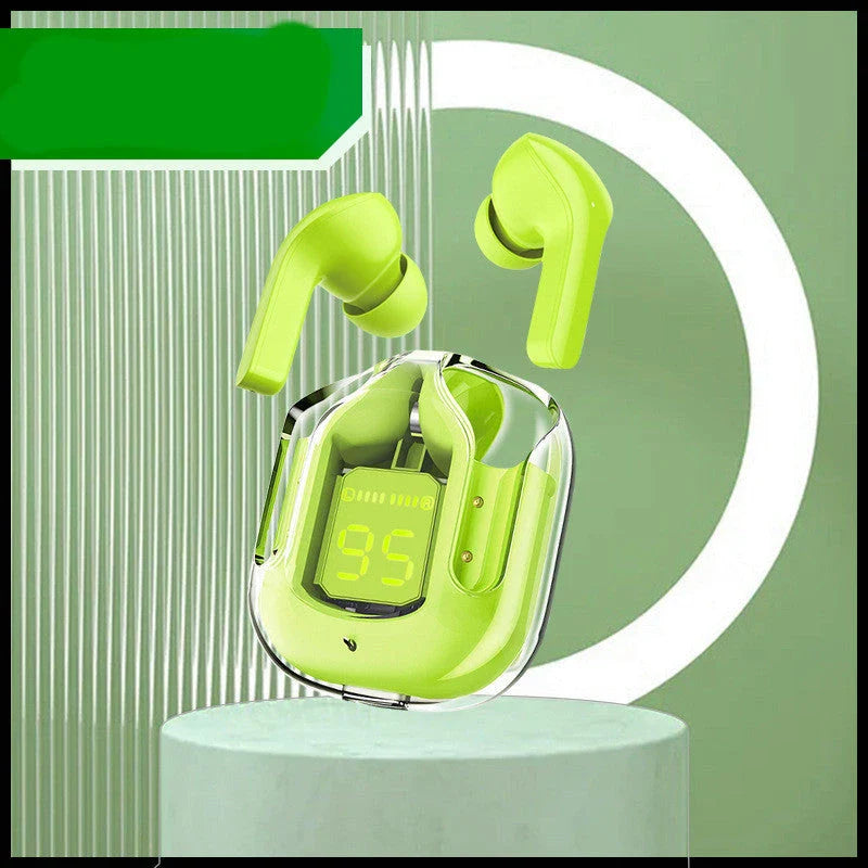Wireless Bluetooth Earbuds with Digital Display, Noise Reduction, and Long Battery Life