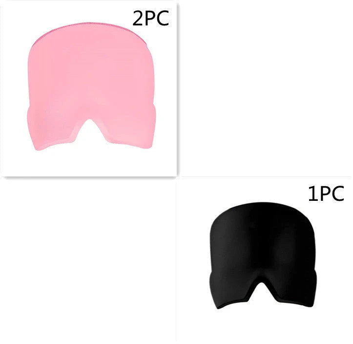 Soothing Ice Eye Mask for Headache Relief - Cooling Therapy for Relaxation