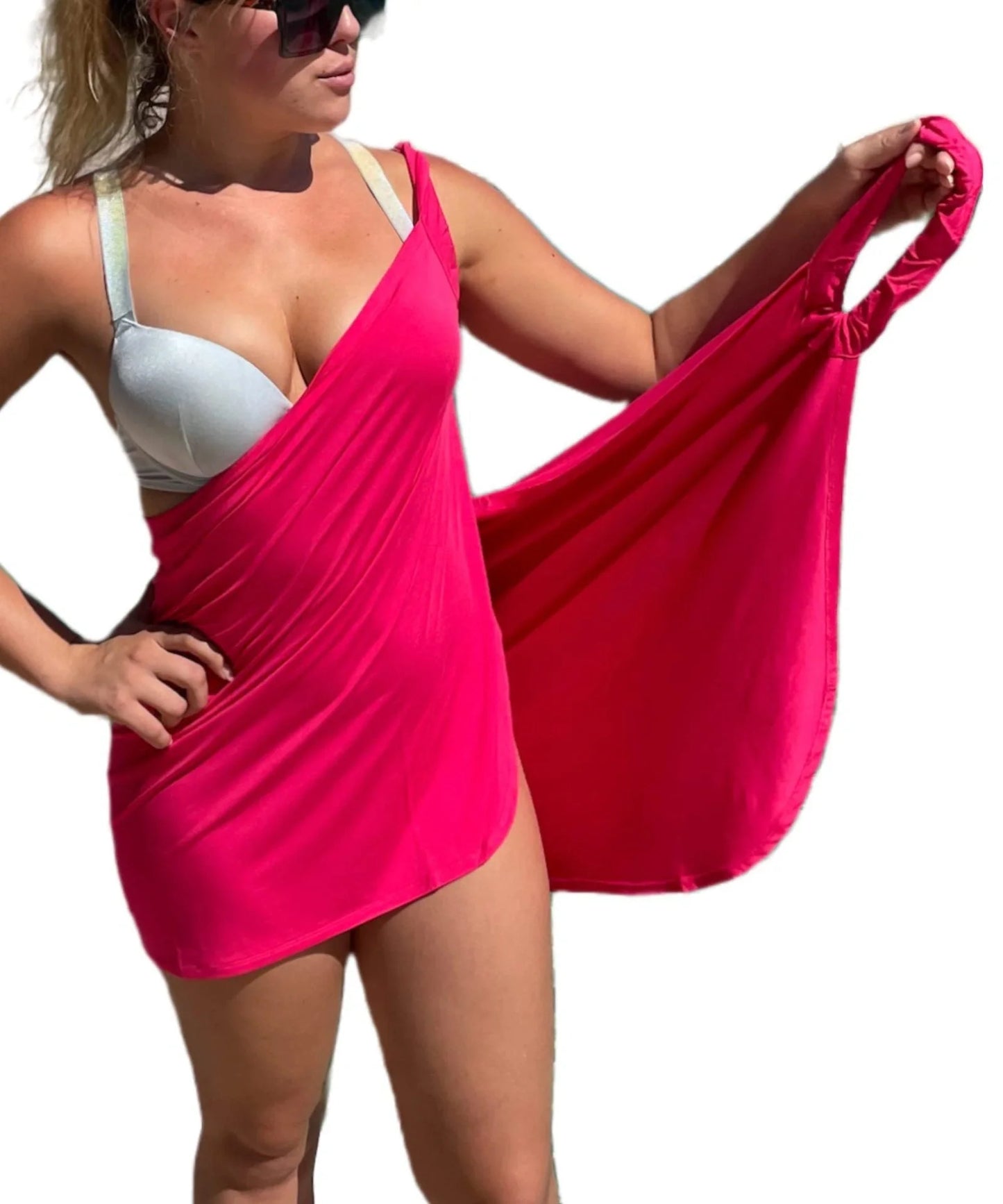 Elegant plus size backless one-piece swimsuit for women in various colours
