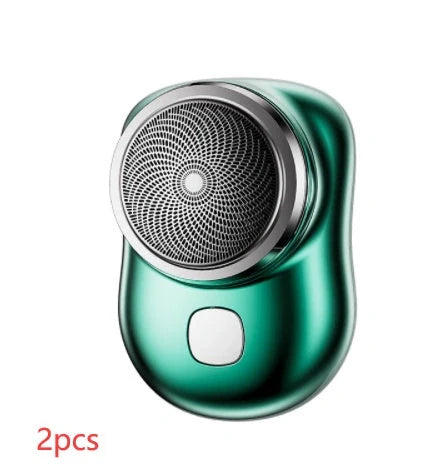 Compact, cordless electric razor with premium aluminium body and powerful 6,600 rpm motor for a smooth, painless shave