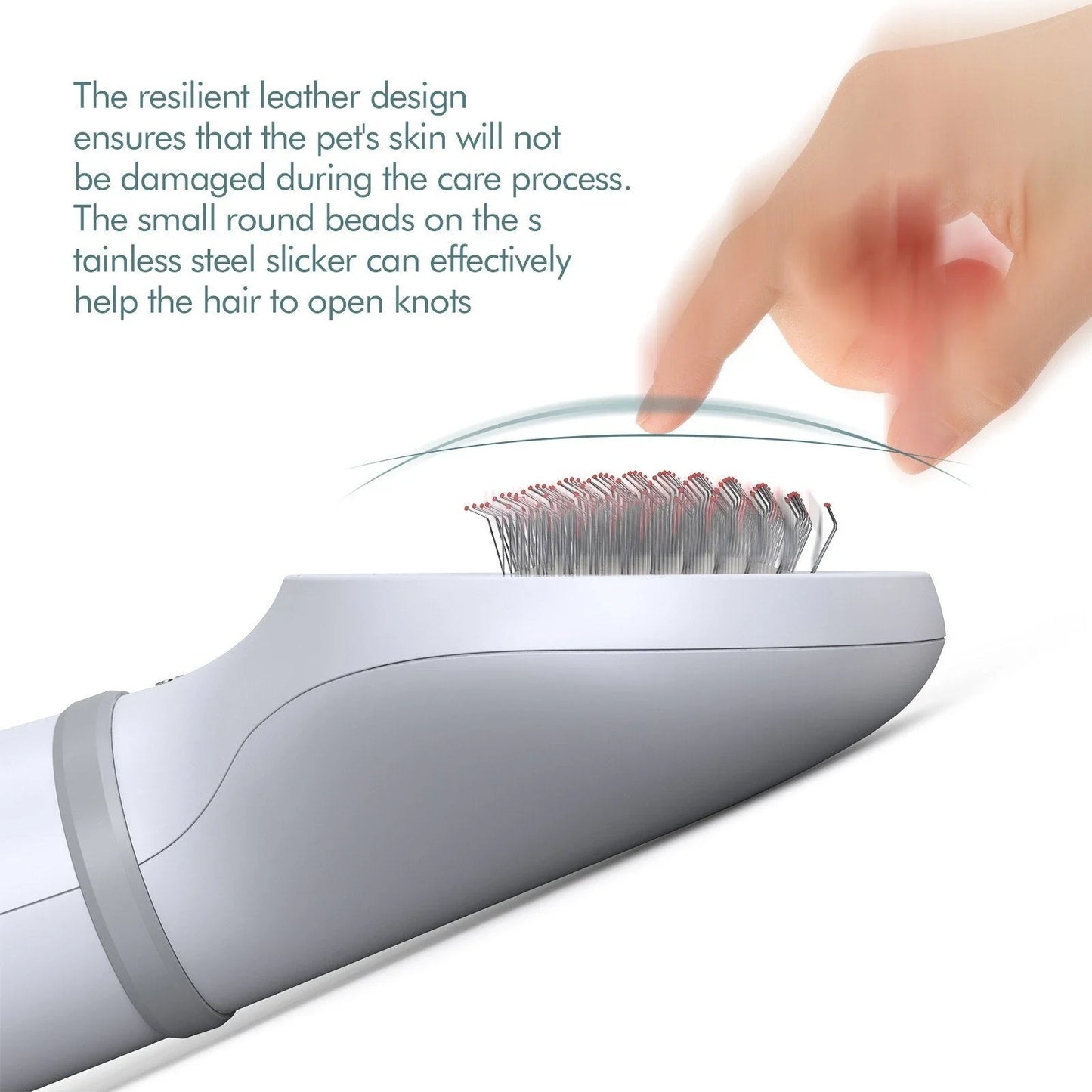 Premium Grooming System: Quiet Dog Hair Dryer with Slicker Brush for Efficient and Comfortable Pet Grooming