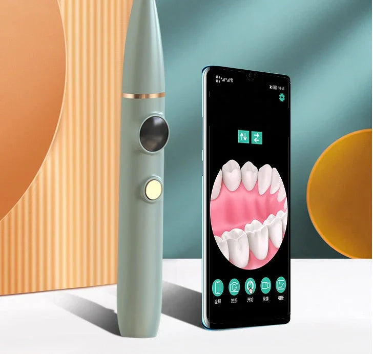 Homeenjoy Advanced Ultrasound Dental Cleaner with HD Visual