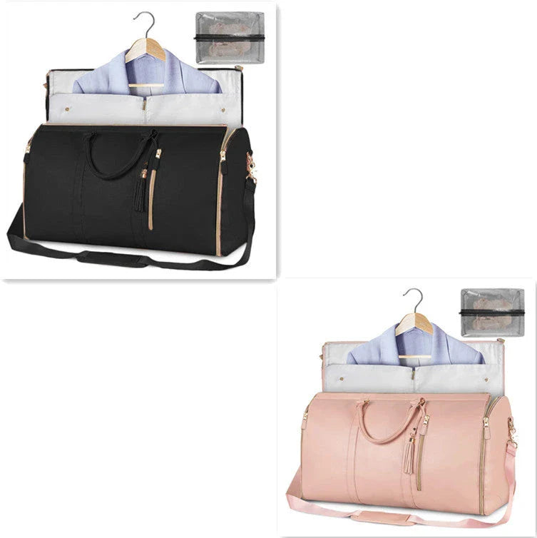 Stylish and durable carry-on travel bag with convenient organization pockets and versatile storage options