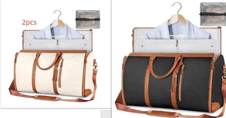 Stylish and durable carry-on travel bag with convenient organization pockets and versatile storage options