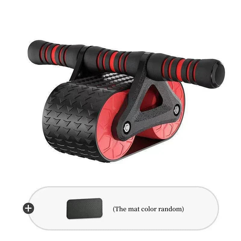 Premium dual-wheel abdominal roller for effective core strengthening exercises