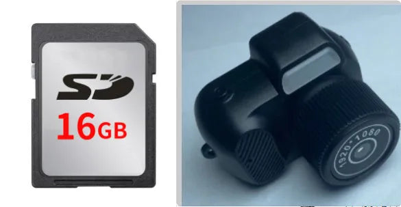 Black Y3000 HD outdoor sports camera with small LCD screen on compact ABS plastic body
