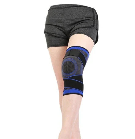 Durable and flexible sports knee pads with adjustable straps for comfortable, safe workouts
