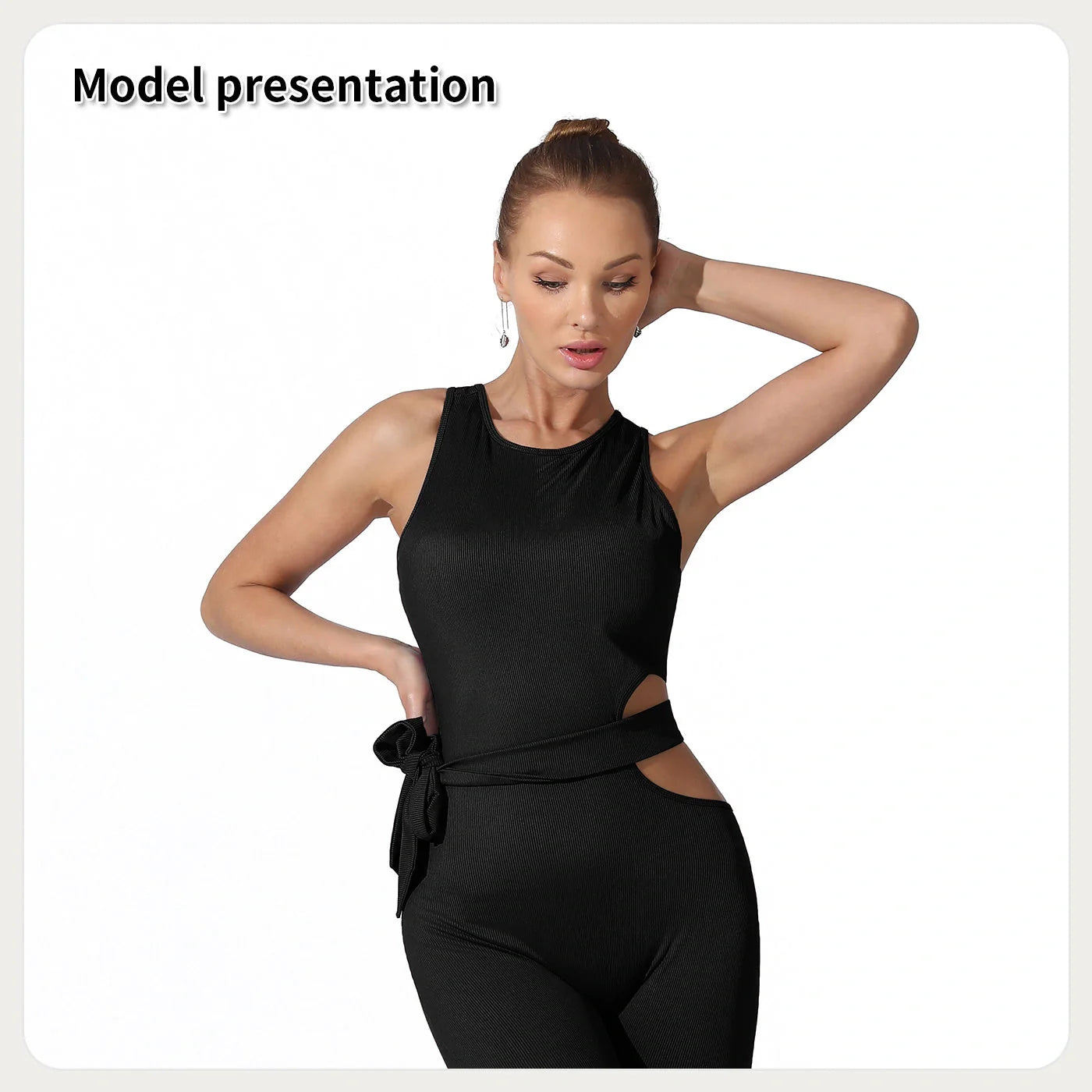 Stylish women's polyester jumpsuit in various colours and sizes for ultimate comfort and fashion.