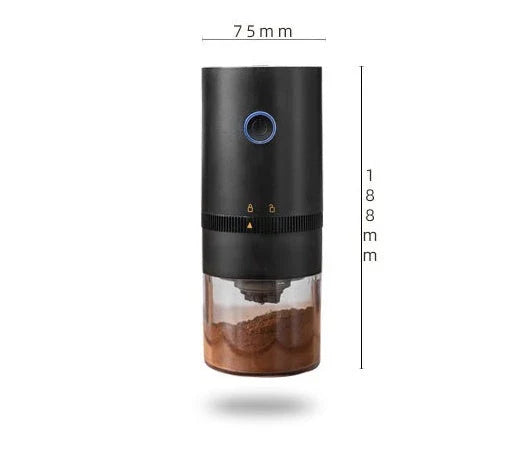 Portable Electric Coffee Grinder with USB Charging - Freshly Ground Coffee Anytime, Anywhere