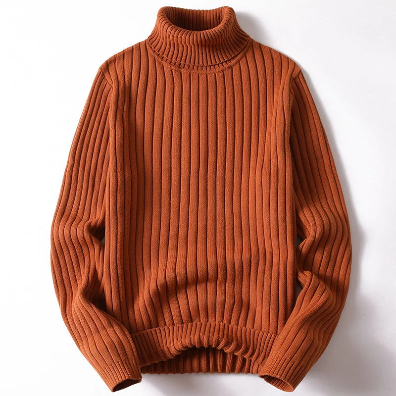 Stylish turtleneck sweater for men and women, perfect for autumn and winter wear
